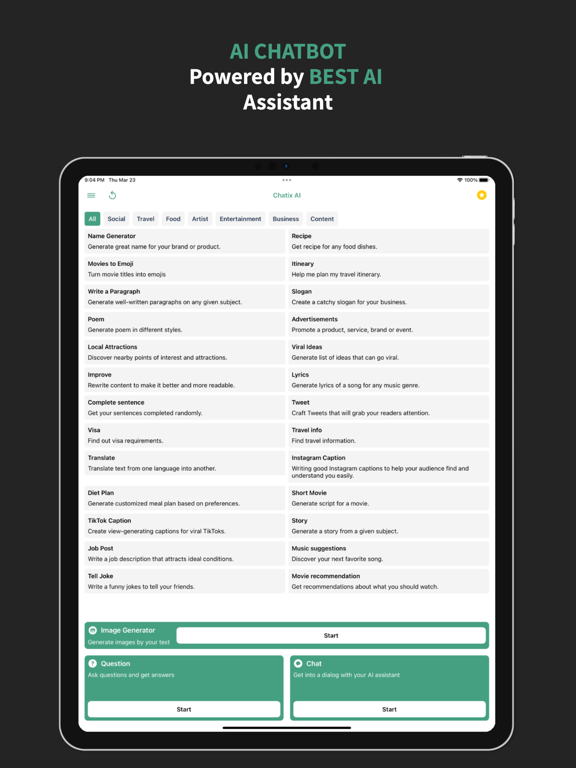 Screenshot #4 pour Chatix AI - Chatbot Assistant