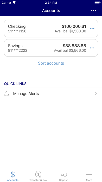 Farmers National Bank App Screenshot