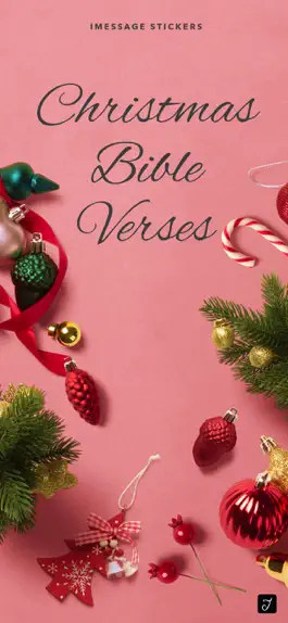 Game screenshot Christmas Bible Verses Sticker mod apk