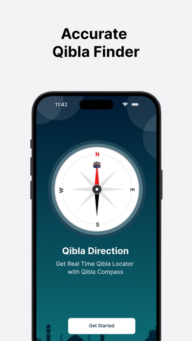 Al Qibla Finder: Qibla Compassのおすすめ画像1