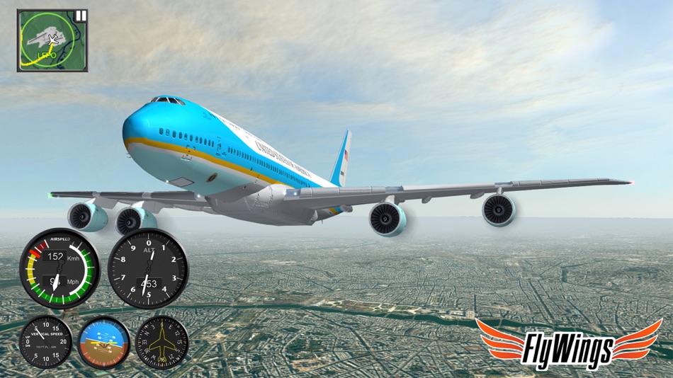 #4. Flight Simulator FlyWings 2015 (iOS) 由: Thetis Consulting
