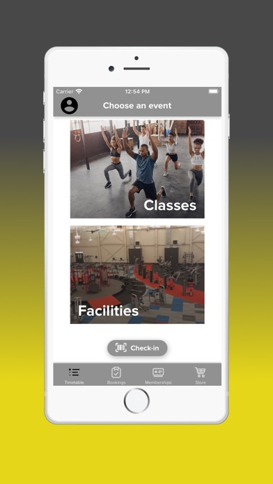 The Club 24 Hour Fitness Screenshot
