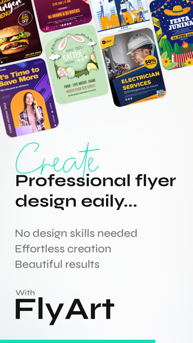 FlyArt - Flyer Creator Screenshot
