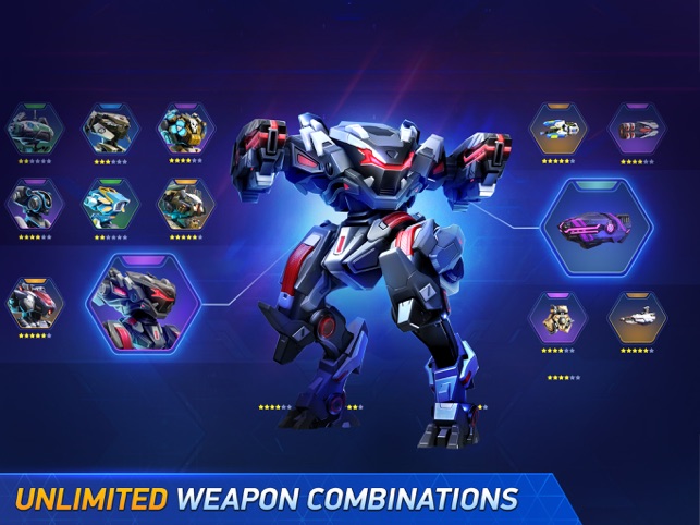 Mech Arena na App Store