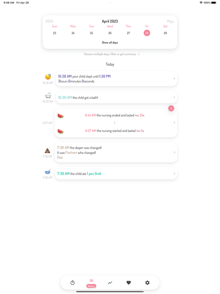 Time for baby - Breastfeeding