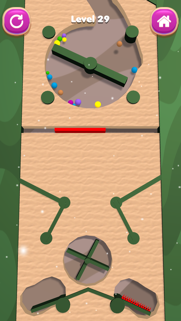 Fun Sand Balls Puzzle Games 3D