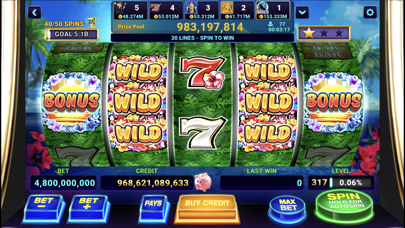 DeluxeWin 5-Reel Slots Classic Screenshot