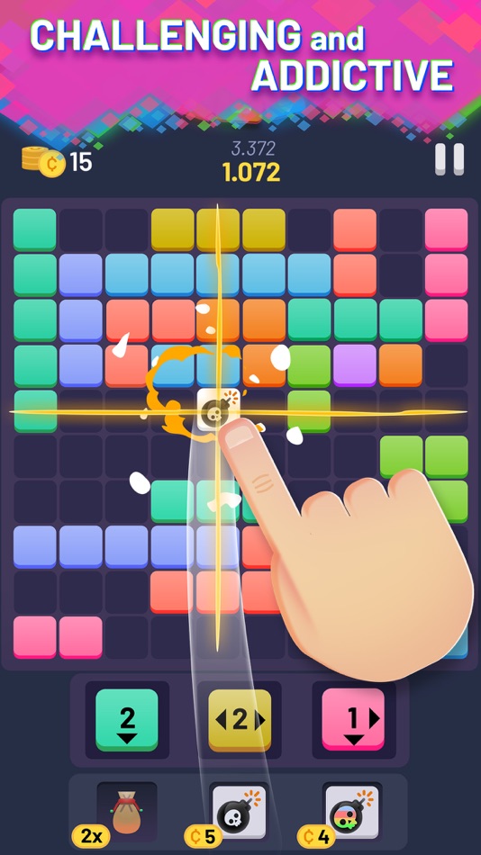 #3. KepKap Block (iOS) 由: ZiNKY OYUN YAZILIM ANONiM SiRKETi