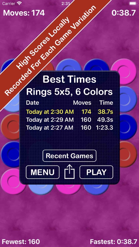 #10. Slide It+ (iOS) 由: Kevin Brain