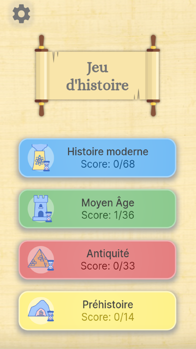Screenshot #3 pour Jeu d'histoire