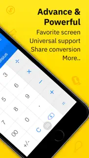 conversion calculator units iphone screenshot 2