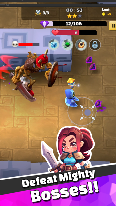 Dungeon Survivor: Tiny Hero Screenshot