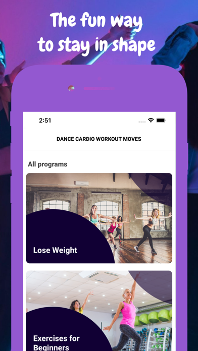 Dance Cardio Workout Moves Screenshot