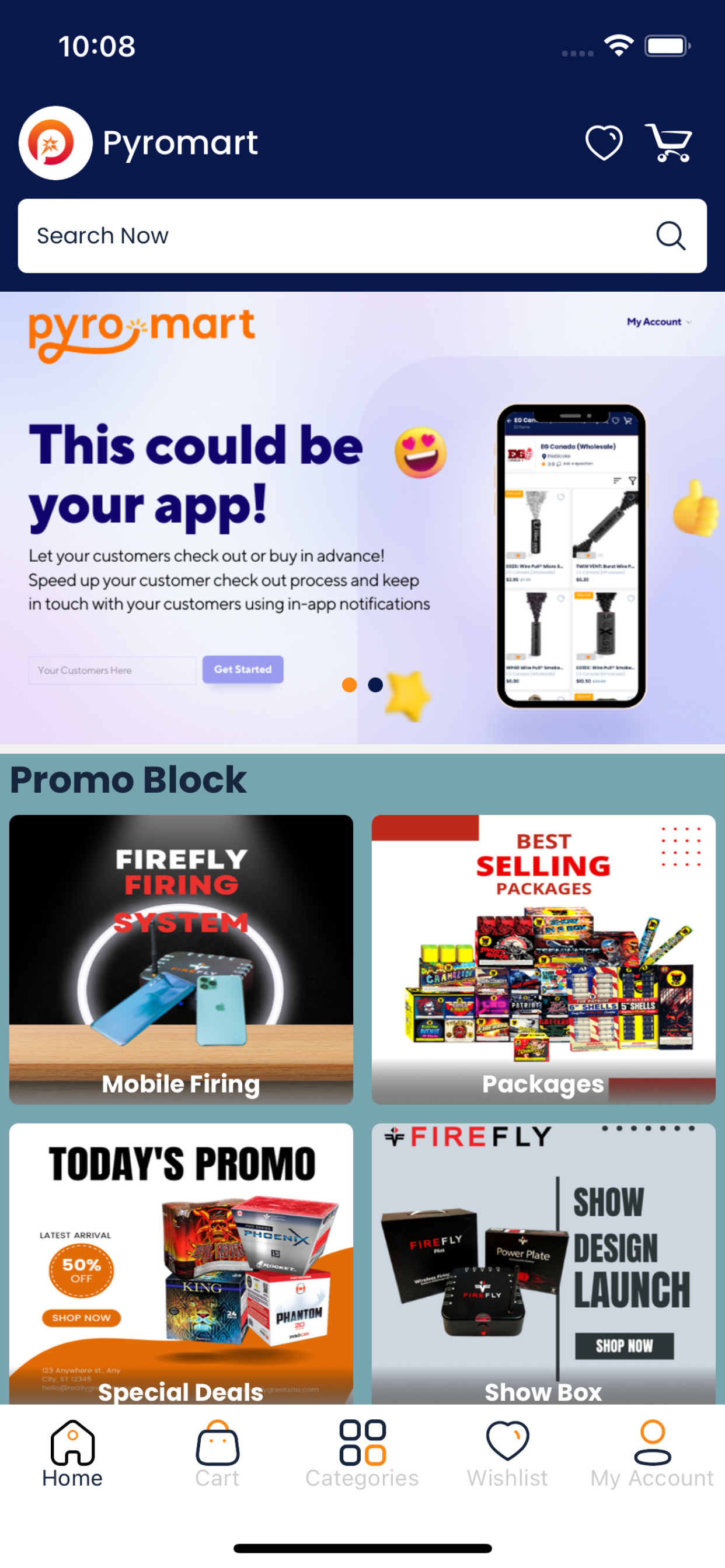 Pyromart Marketplace