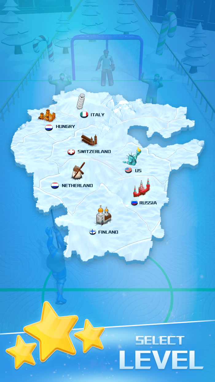 Ice Hockey League Goalie Game