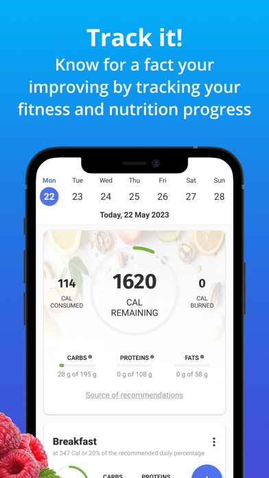 Joe Bach Fitness Screenshot
