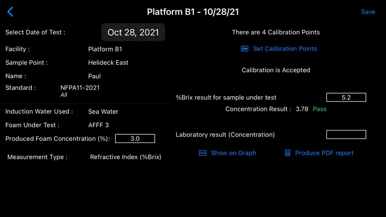 Produced Foam Testing screenshot-6