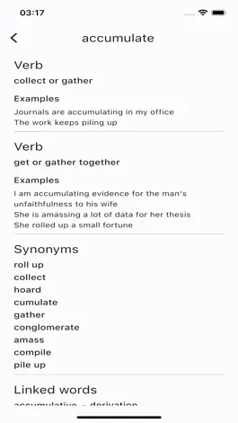 Game screenshot English Dictionary - Thesaurus hack