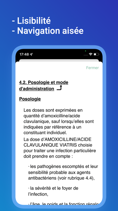 Notices de Médicaments Screenshot