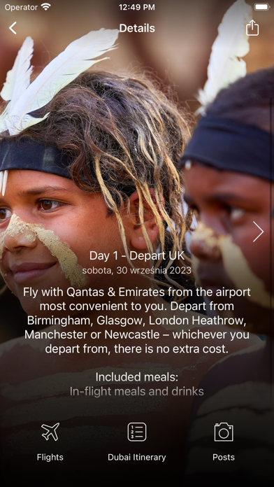 Distant Journeys Travel App Screenshot