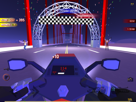 Moto Mad Racing: Bike Game iPad screenshot
