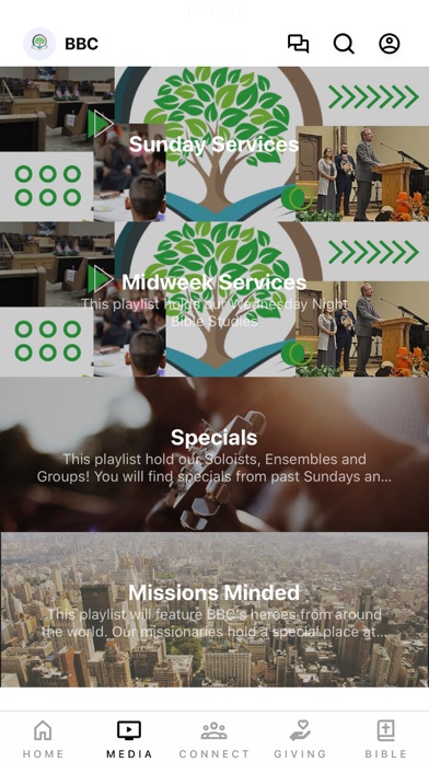Bible Baptist Church App Screenshot