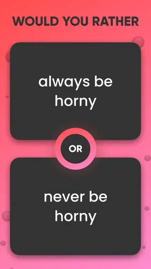 Would You Rather? Adult screenshot 1