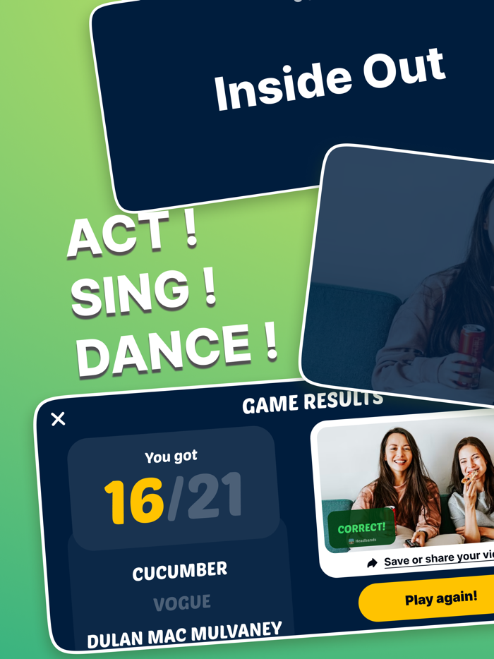 Headbands Charades for Adults