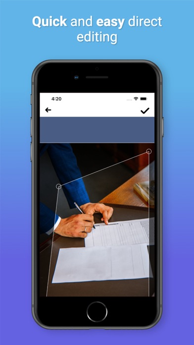 STV Scanner: Doc PDF Screenshot