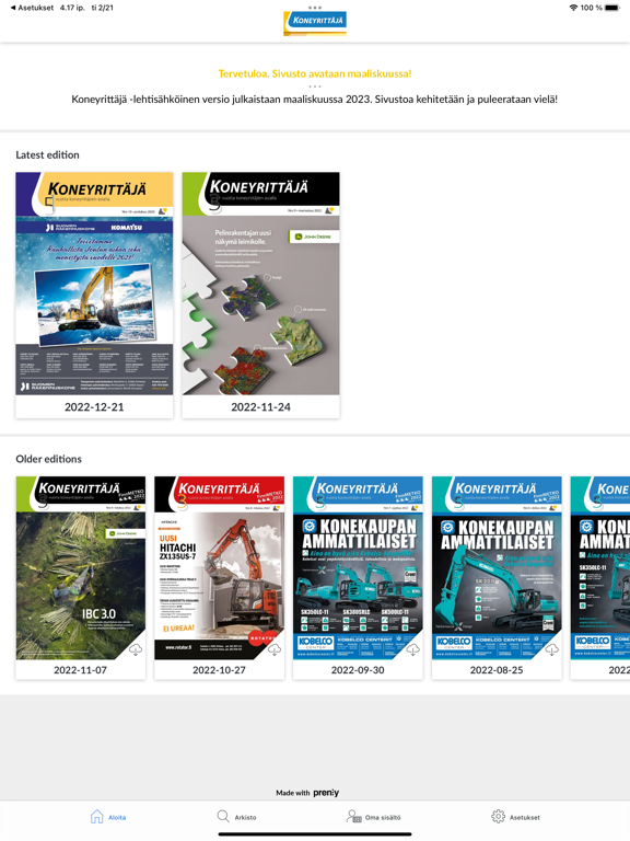 Screenshot #4 pour Koneyrittäjä-lehti