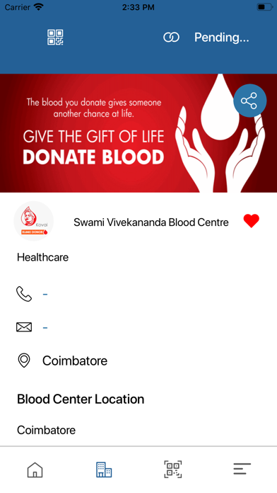 Kovai Blood Donor Screenshot