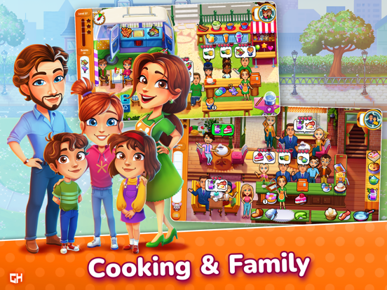 Delicious: Cooking and Romance iPad screenshot 1 - Games app