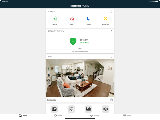 Brinks Home iPad screenshot 5 - Lifestyle app