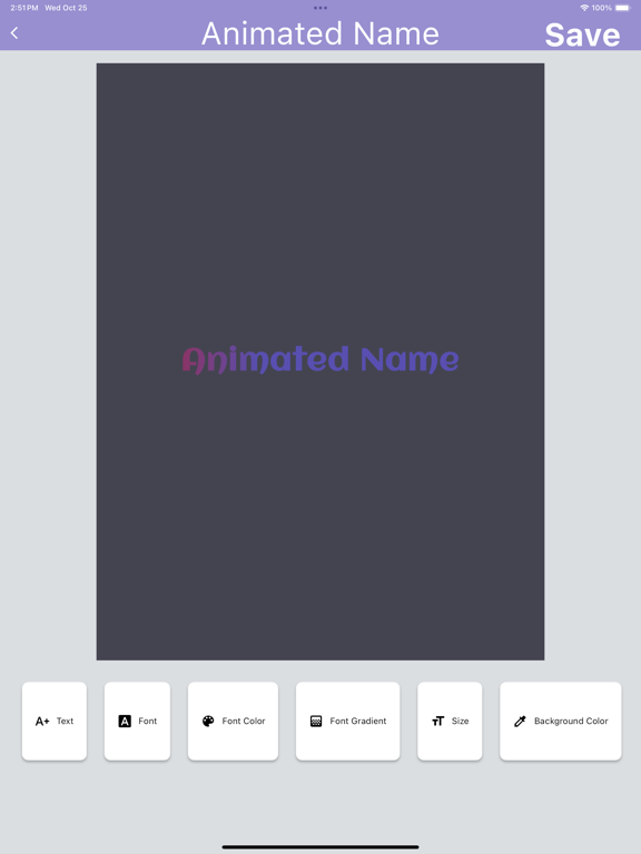 App screenshot