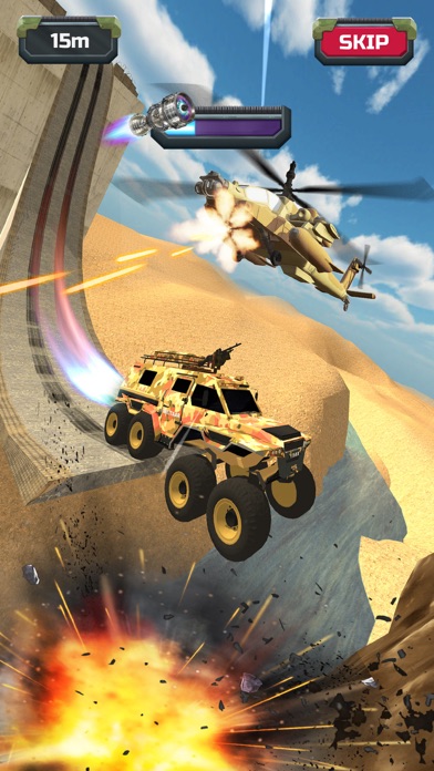 Ramp Tank Jumping Screenshot