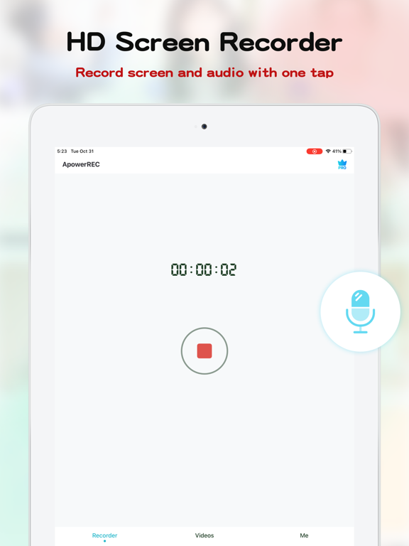 Screenshot #4 pour ApowerREC : Enregistrer l’écra