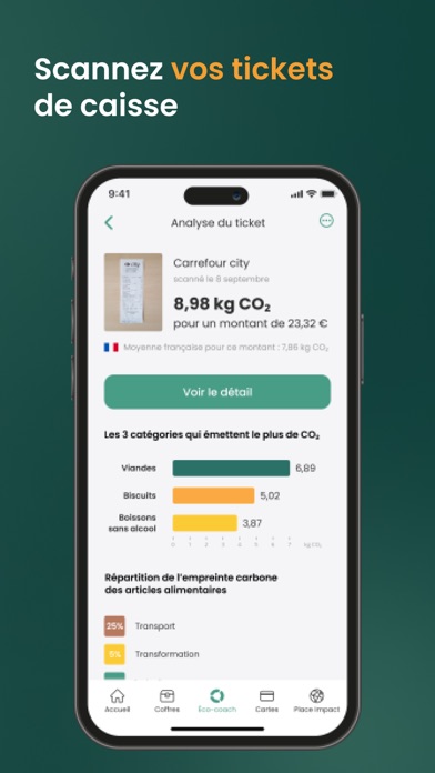 Screenshot #1 pour OnlyOne : Eco-compte