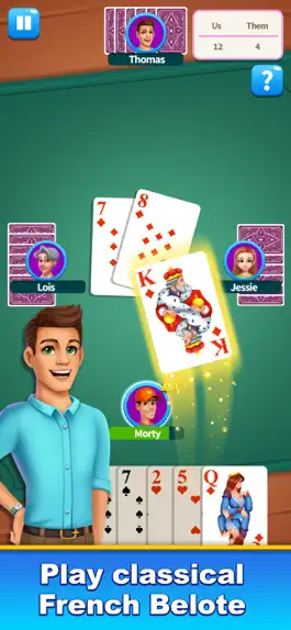 Game screenshot King of Belote Card Game mod apk