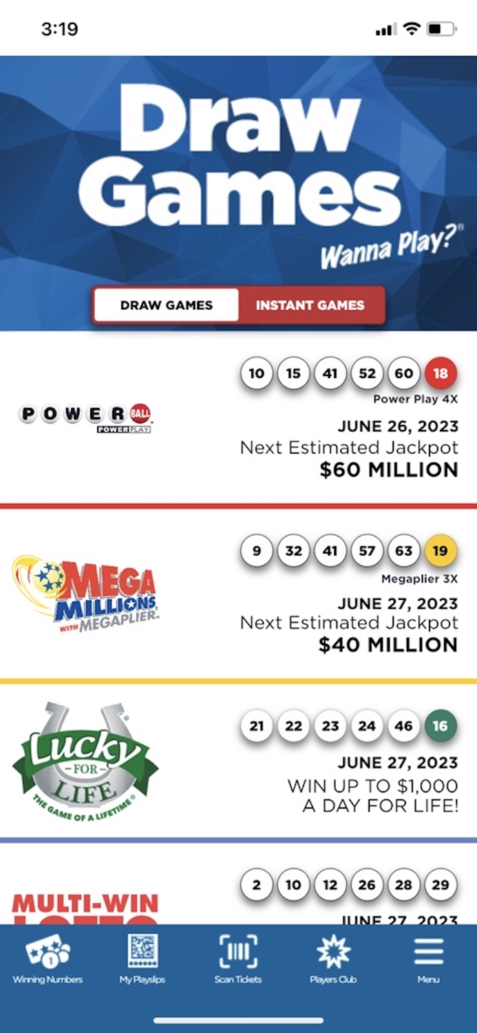 DE Lottery Players Club