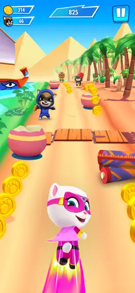 Game screenshot Talking Tom Hero Dash apk