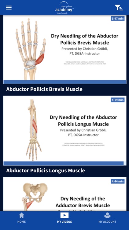 DGSA Dry Needling Videos