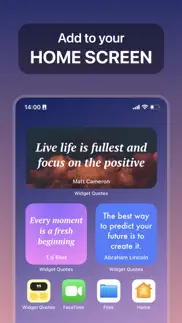 widget quotes iphone screenshot 3