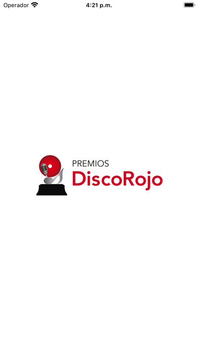 Premios Disco Rojo Screenshot
