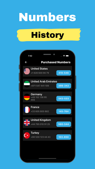 Virtual Number for Telegram ' Screenshot 4 - AppWisp.com Virtual Number for Telegram ' Screenshot 4 - AppWisp.com