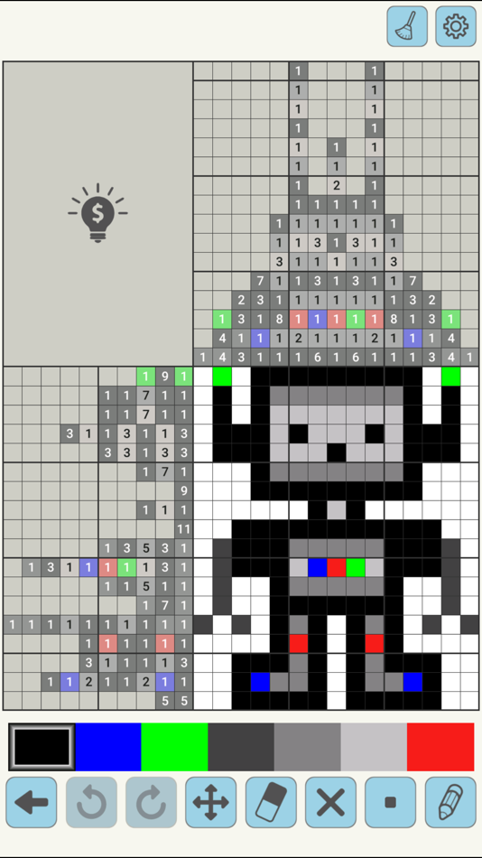 #5. Colour Nonograms (iOS) 由: Amir Kadyrov