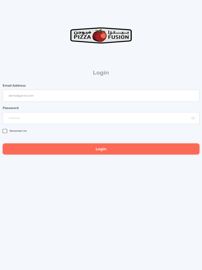 Pizza Fusion delivery Man