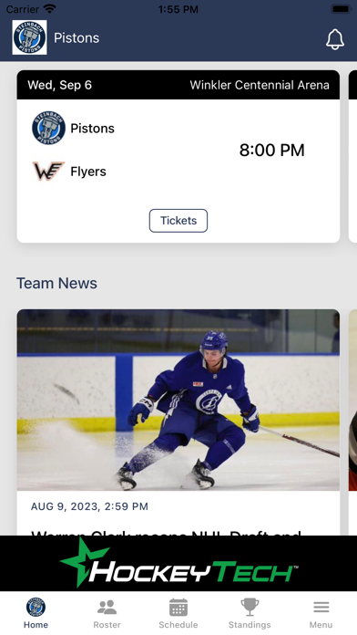 Steinbach Pistons Official App Screenshot