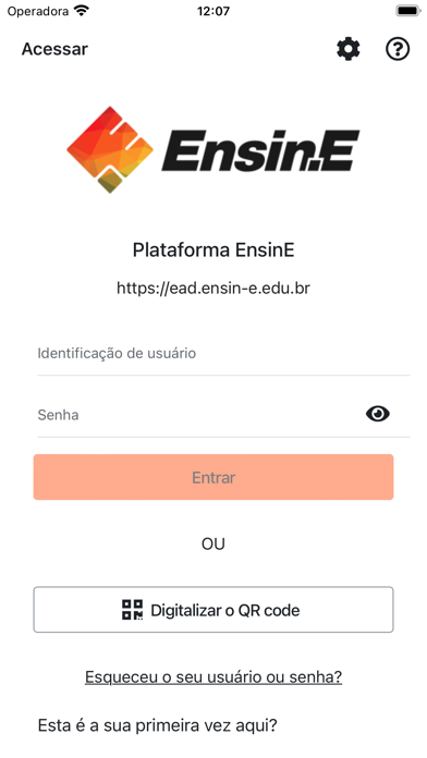 EnsinE - Sala de Aula Virtual Screenshot