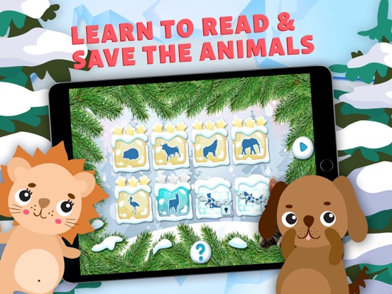 Learn to Read & Save Animals iPad screenshot 5 - Education app