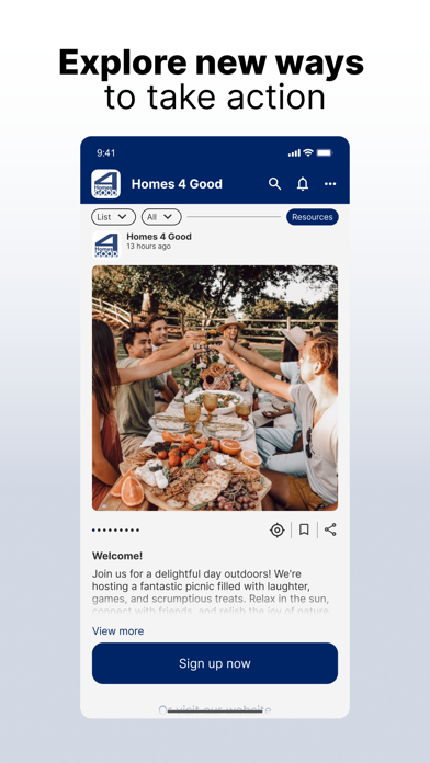 Homes4good Next gen Screenshot